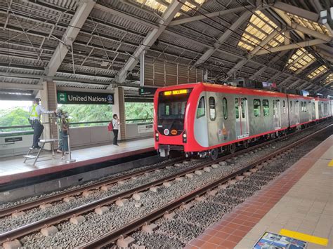 United Nations Station LRT Line 1 to McKinley Pkwy, Taguig.